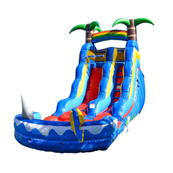 Shark Attack 15 foot Waterslide