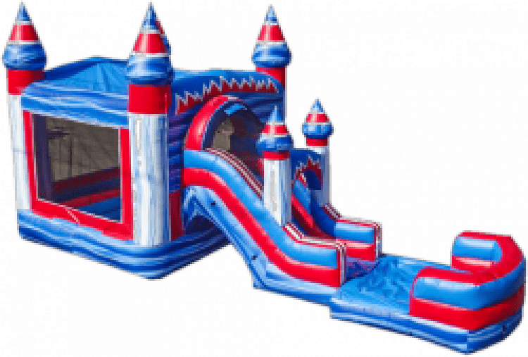 Wet&Dry Bounce House W/Slide Rentals